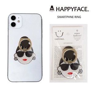 HAPPY FACE Sunglass Smartphone Ring