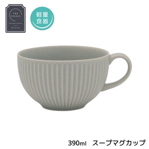 Mino ware Mug Gray 390ml Made in Japan