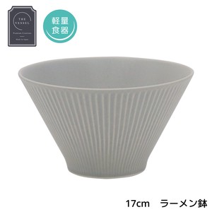 Mino ware Large Bowl Gray 17cm Made in Japan