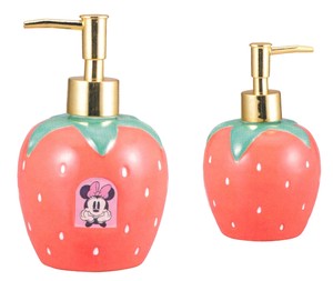 Soap Dispenser Strawberry Minnie Mouse