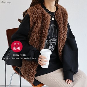 Sweatshirt Wool-Lined Embroidered