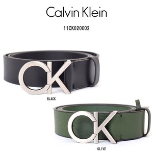 Calvin Klein(カルバンクライン)本革 ベルト ビジネス スーツ 小物 アクセサリー メンズ ck 11CK020002