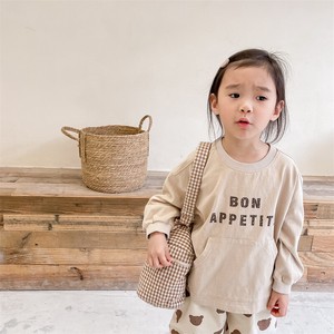 韓国スタイル ロゴトレーナー　ベビー　新生児　キッズ　子供服