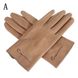 手袋 レディース カーデ 保温 ミストラル 露を指す タッチパネル式手袋 YBQ019