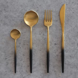 Cutlery Set 4 Pcs Gold Di Gift with box