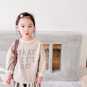 韓国スタイル 長袖のシャツ　ベビー　新生児　キッズ　子供服