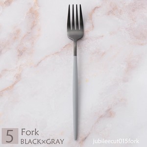Cutlery 1Pc Di Fork Black Gray