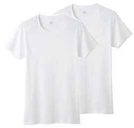 YG/COTTON Tシャツ2P クルーネックTシャツ