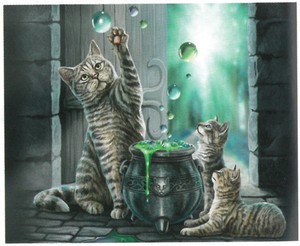 【ジグソーパズル】3Dパズル500ピース　LISA PARKER 水玉で遊ぶ猫