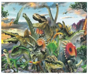 【ジグソーパズル】3Dパズル150ピース　ハワード・ロビンソン　恐竜ワールド