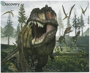 【ジグソーパズル】3Dパズル150ピース　ディスカバリー　ティラノサウルスレックス