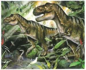 【ジグソーパズル】3Dパズル63ピース　ハワード・ロビンソン　絶体絶命（恐竜）