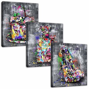 ARTJOY アートパネル 3枚セット Graphical Fashion 34cm ポップ 絵 アート女子 ブランド アートボード