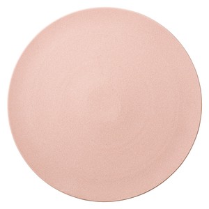 Mino ware Main Plate Pink 24cm