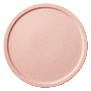 Mino ware Main Plate Pink 25cm