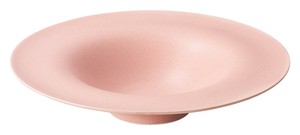 Mino ware Main Plate Pink 28cm