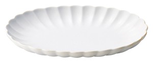 美濃焼 食器 マットグレーひな菊24cm楕円皿 MINOWARE TOKI 美濃焼