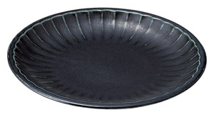 美濃焼 食器 シノギ ブラック21cmプレート MINOWARE TOKI 美濃焼