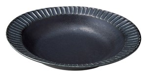 美濃焼 食器 シノギ ブラックカレー皿 MINOWARE TOKI 美濃焼