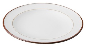 Mino ware Main Plate Brown