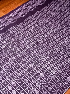 75 cm India Cotton Batik Dyeing Purple