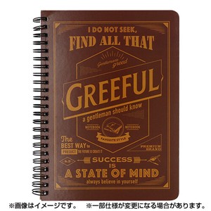 笔记本 线圈笔记本 Greeful 日本出版贩卖 7mm
