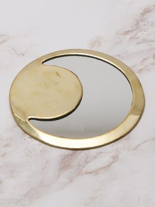 Brass Mirror Moon 73 1 974 Moroccan Brass Mirror
