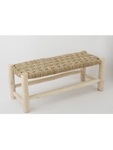 Morocco Waterweed Wood Bench 73 200 1 Moroccan Furniture