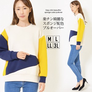 T-shirt Pullover Large Silhouette Tops Dumbo L Ladies'