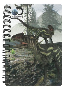 3Dノート（A6サイズ）ディスカバリー 　アロサウルス