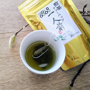 煎茶ティーバッグ　”一人前”　ゴールド（2g） 【日本茶/掛川茶/ホットドリンク】