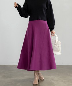 Skirt Knit Skirt Long Flare Skirt NEW Autumn/Winter