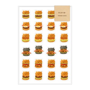 Planner Stickers Burgers Food