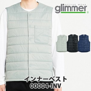 【glimmer｜グリマー 00004-INV】無地 インナーベスト［ユニセックス］