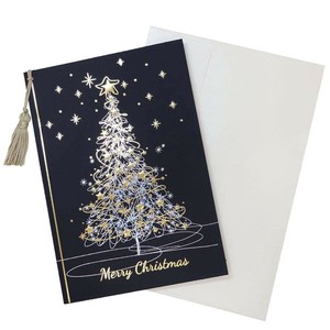 【グリーティングカード】CHRISTMAS イタリア製クリスマスカード ツリー4