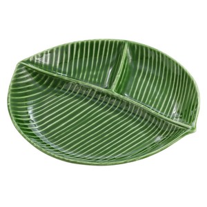 Main Plate Partitioned Plate Green