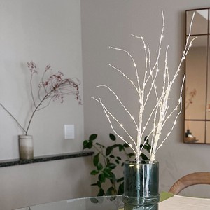 【高さ80cm×2本】ブランチツリー LED 白樺 インテリア ツリー 飾り オーナメント枝 オブジェ 枝物