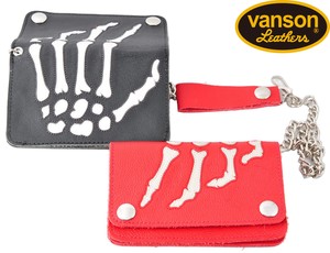 vanson WALLET WITH HAND BONES (財布)