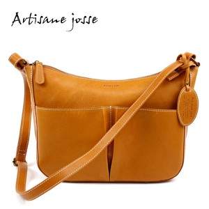 Shoulder Bag Pocket Leather L size Genuine Leather Ladies Spring/Summer Autumn/Winter