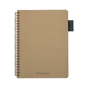 Lihit Lab Ring Notebook Open Ring Notebook Synthetic Leather Cover A5