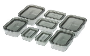 Storage Jar/Bag Heat Resistant Glass Set of 8