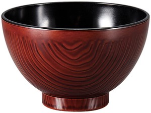 4 Wood Grain Bowl 30 10 10 Made in Japan bowl Soup Bowl Miso soup Bowl