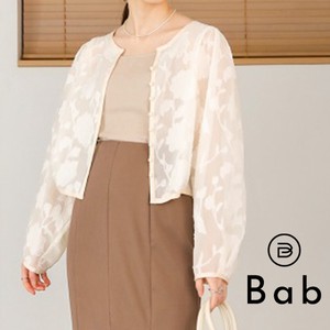 Button-Up Shirt/Blouse Jacquard 2-way