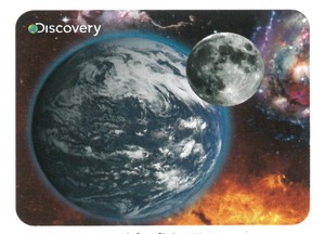 【宇宙】3Dマグネット　ディスカバリー　地球と月　33508