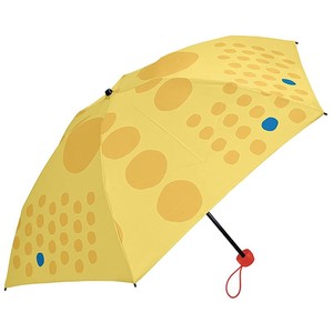 折畳雨傘 50cm マル YELLOW 【392／サンキューニ 特価】 MK404000