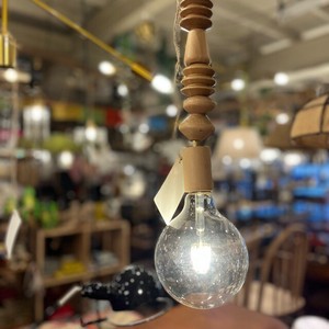 Wood Beads Pendant Lamp Type