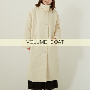 Coat Cotton Batting Volume 2Way High-Neck
