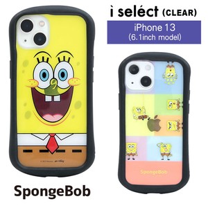 スポンジ・ボブ i select  clear iPhone13対応ケース