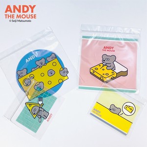 ANDY　ジッパーバッグセット　アソートセット
