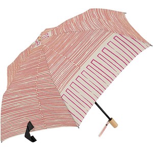 折畳雨傘 50cm ライン ORANGE 【392／サンキューニ 特価】 MK494000